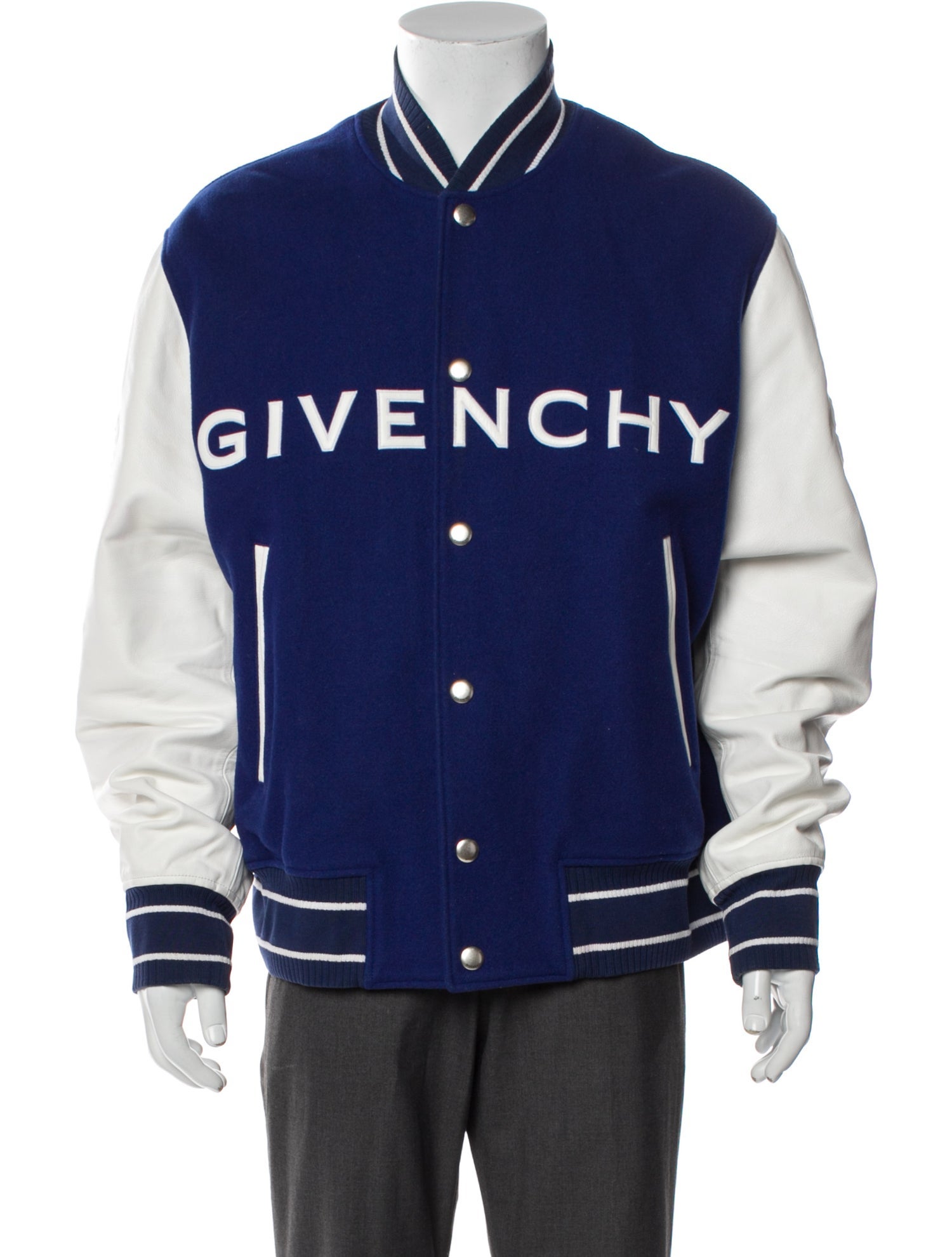 Givenchy Wool Striped Varsity Jacket
