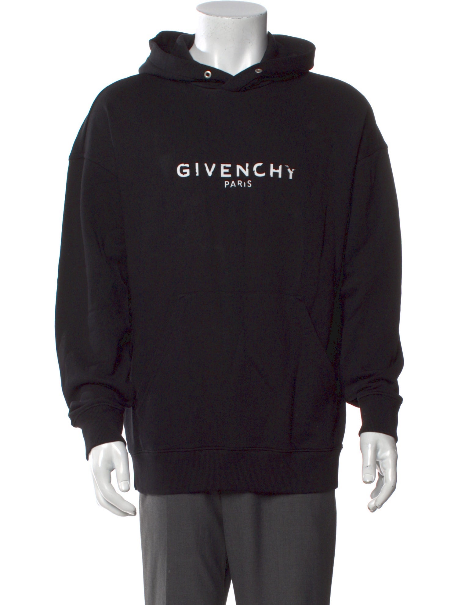 Givenchy Graphic Print Crew Neck Hoodie