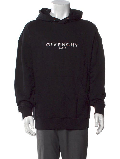 Givenchy Graphic Print Crew Neck Hoodie
