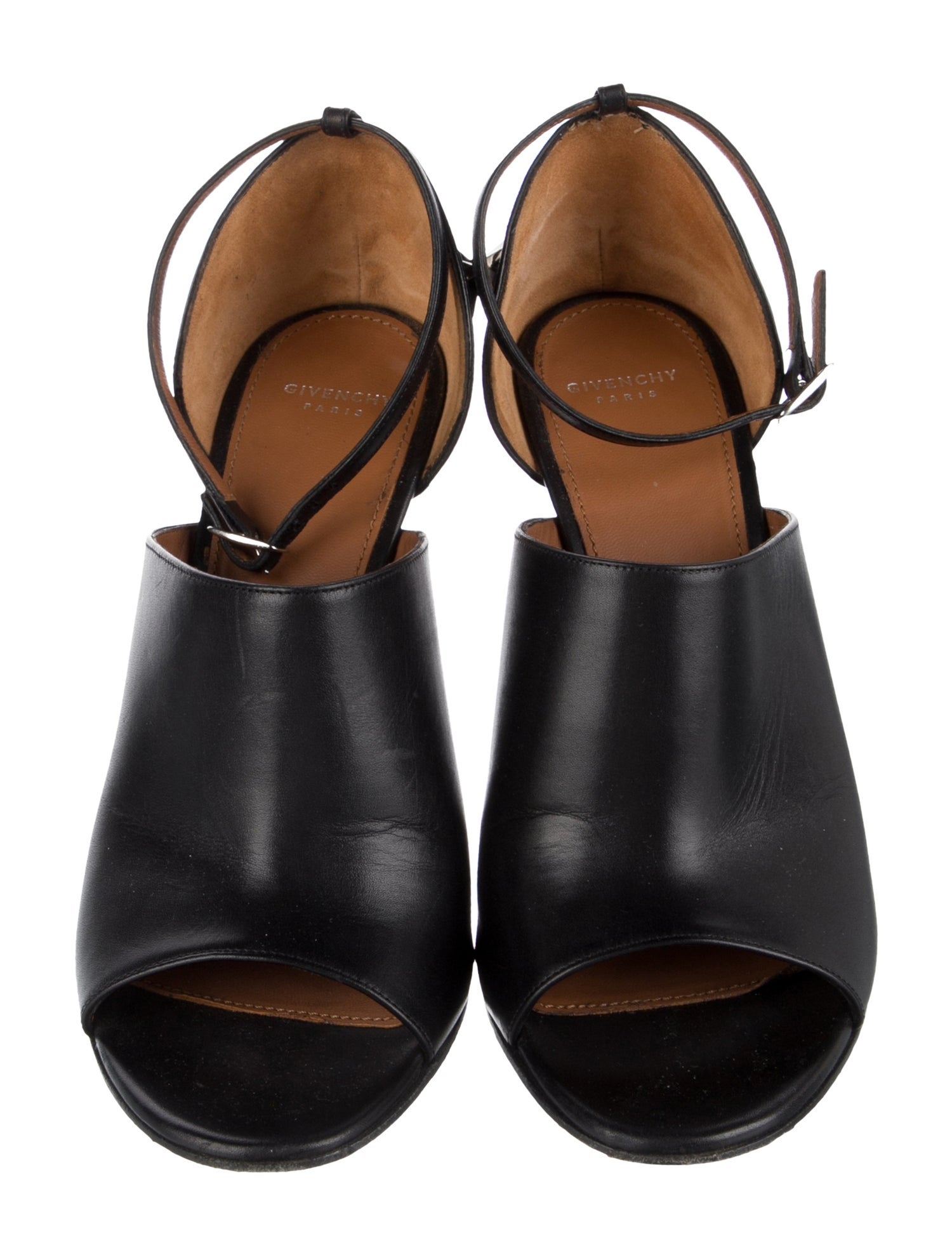 Givenchy Leather Studded Accents Sandals