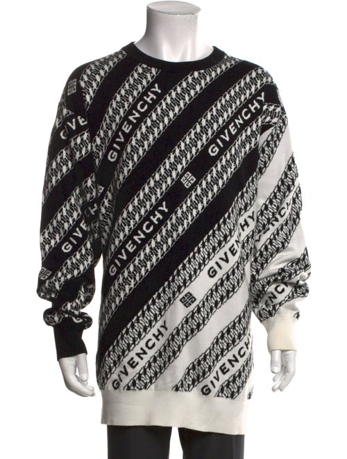 Givenchy Printed Crew Neck Pullover