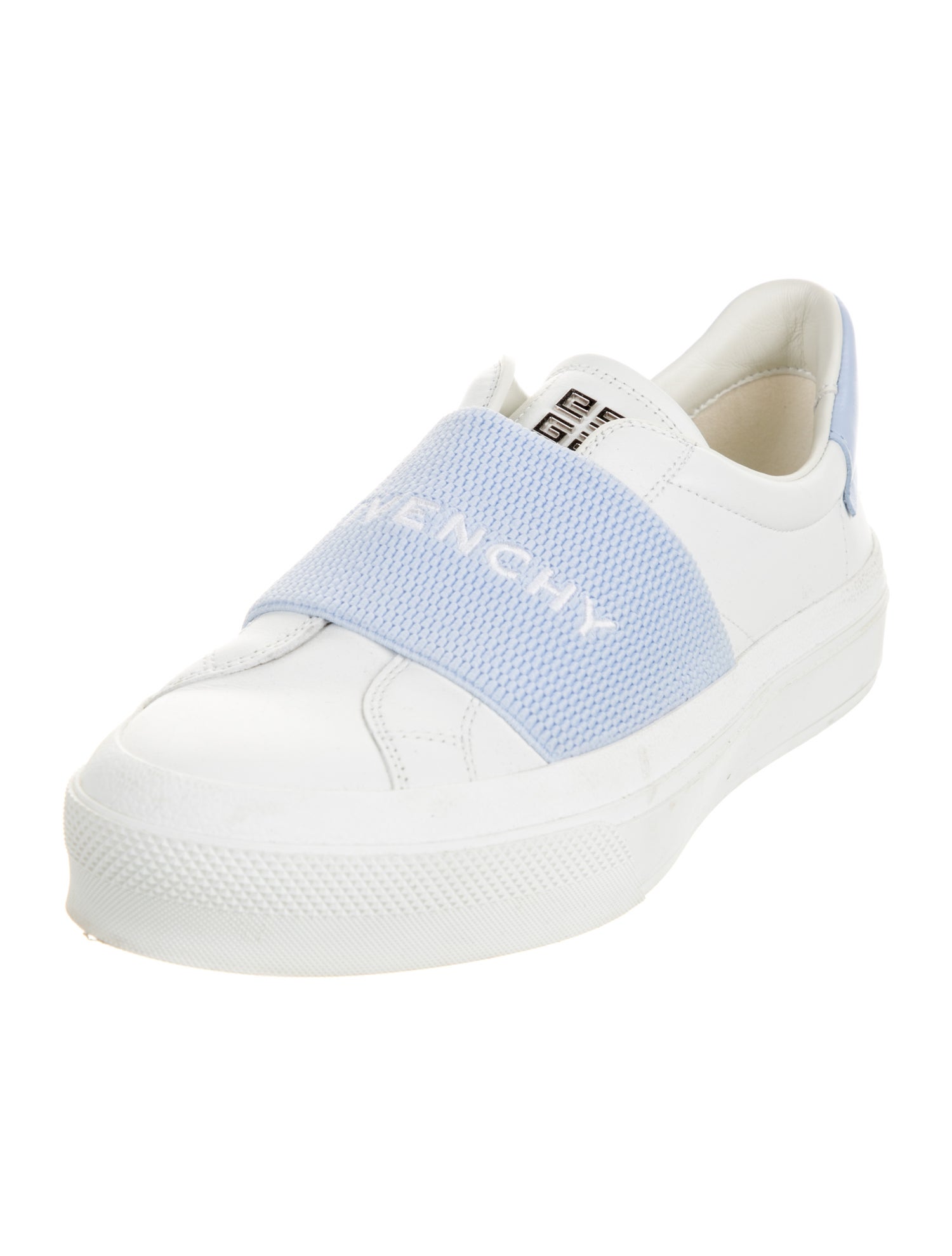 Givenchy Leather Colorblock Pattern Sneakers