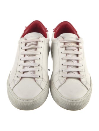 Givenchy Leather Colorblock Pattern Sneakers