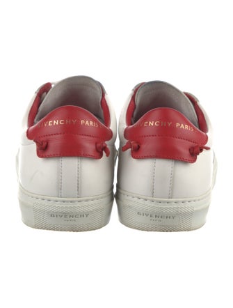 Givenchy Leather Colorblock Pattern Sneakers