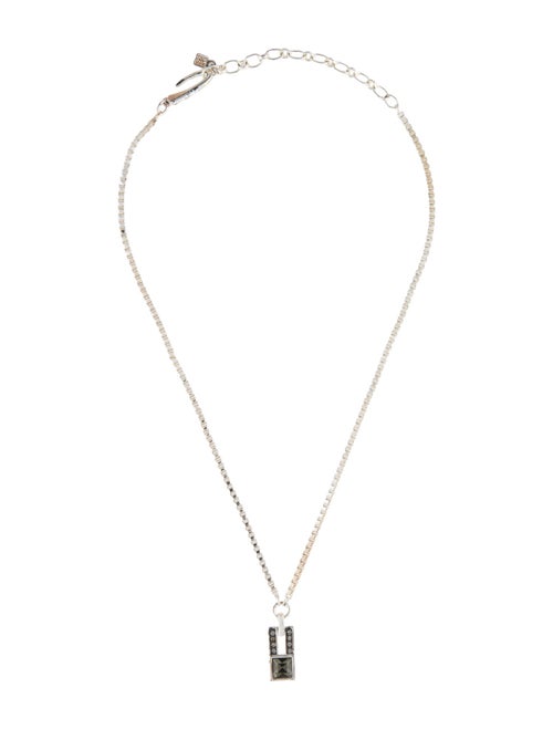 Givenchy Crystal Pendant Necklace