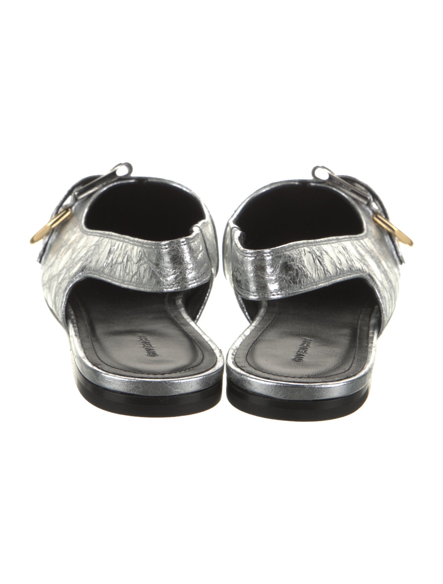 Givenchy Leather Slingback Flats