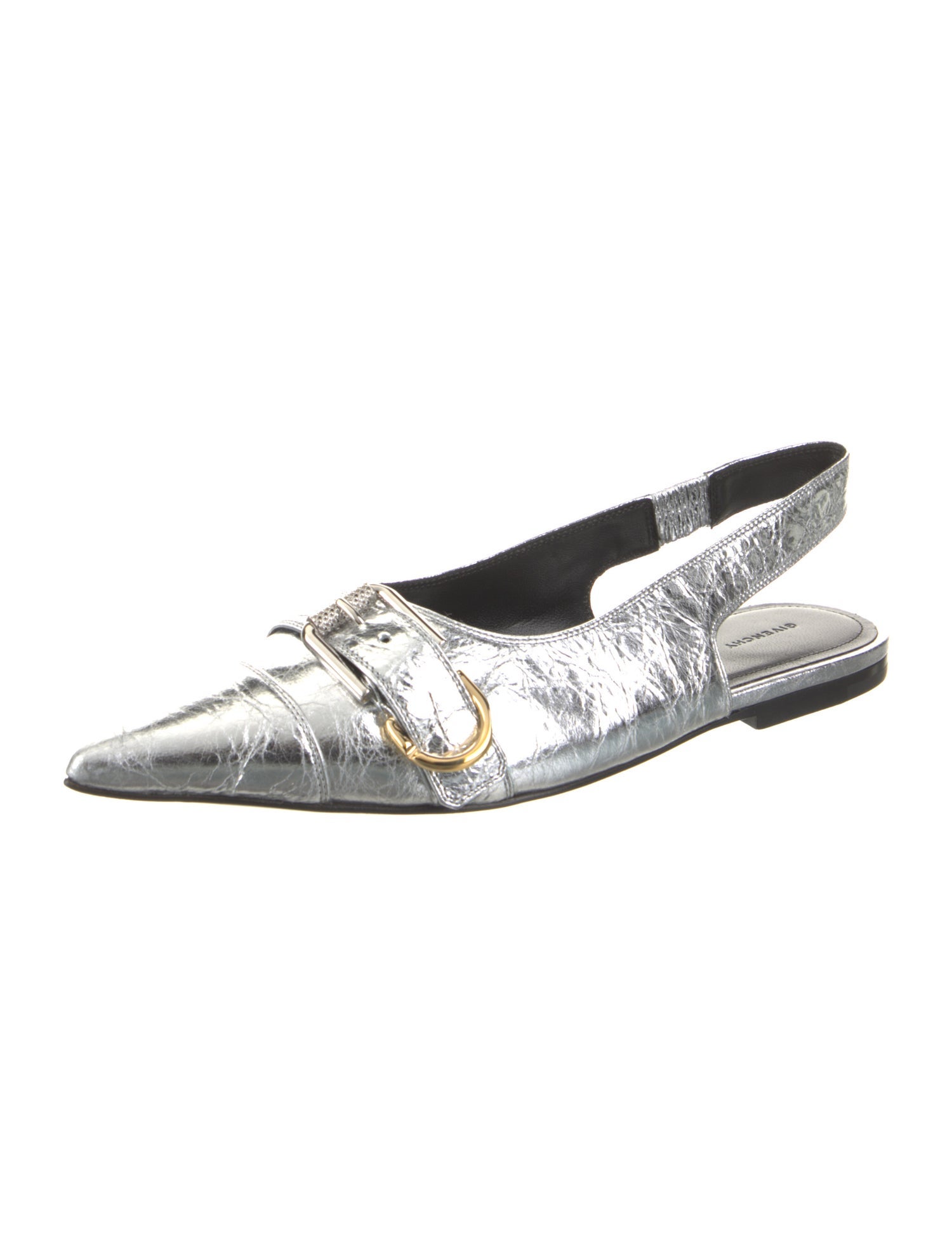 Givenchy Leather Slingback Flats