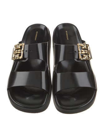 Givenchy Patent Leather Slides