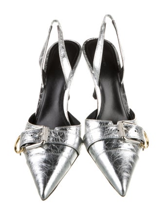 Givenchy Leather Slingback Pumps