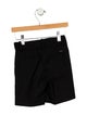 Givenchy Toddler Boys Faux Leather Trim Embellished Shorts
