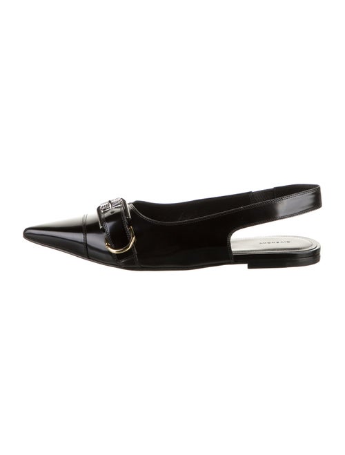 Givenchy Leather Slingback Flats