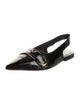 Givenchy Leather Slingback Flats