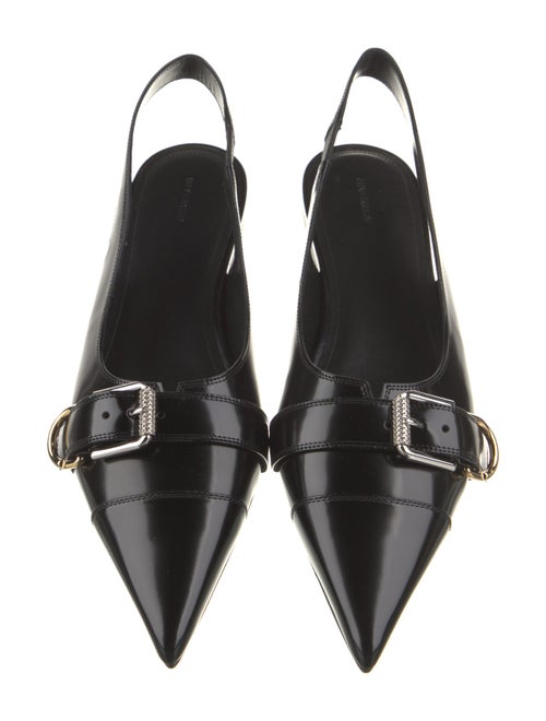 Givenchy Leather Slingback Flats