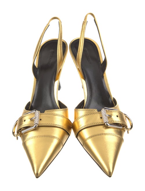 Givenchy Leather Slingback Pumps
