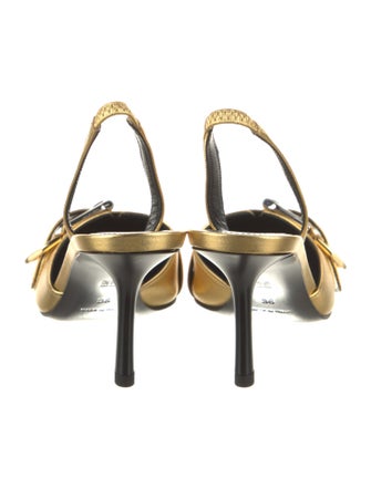 Givenchy Leather Slingback Pumps