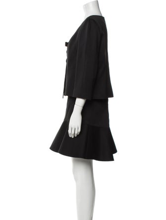 Givenchy Wool Skirt Set
