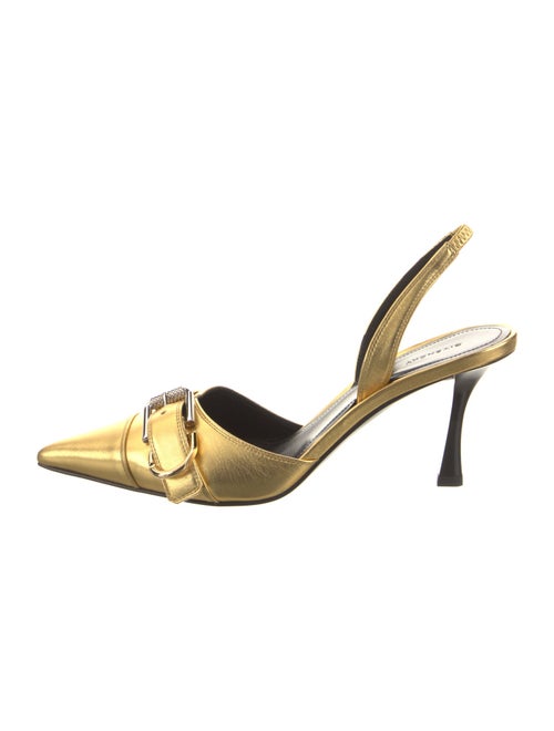 Givenchy Leather Slingback Pumps