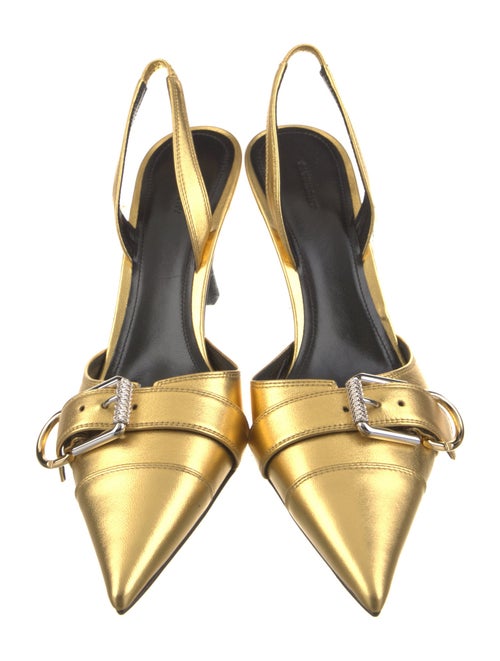 Givenchy Leather Slingback Pumps