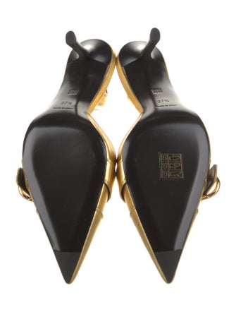 Givenchy Leather Slingback Pumps
