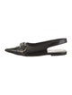 Givenchy Leather Slingback Flats