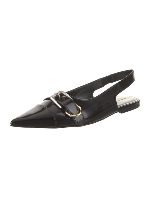 Givenchy Leather Slingback Flats