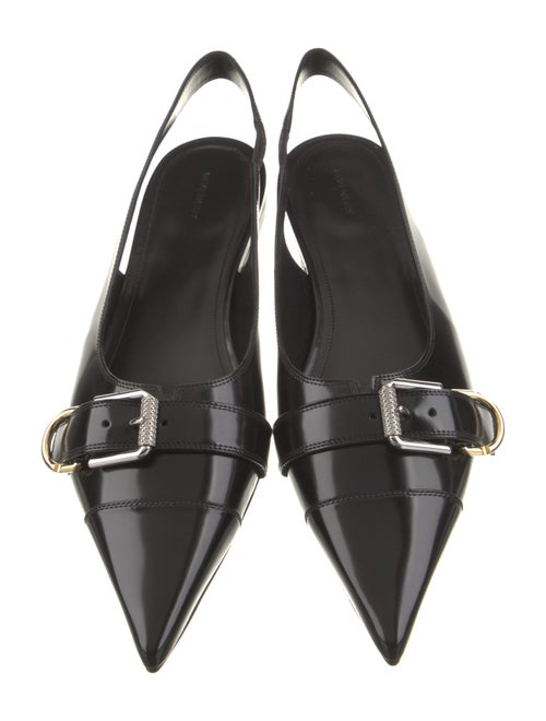 Givenchy Leather Slingback Flats