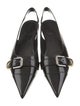 Givenchy Leather Slingback Flats