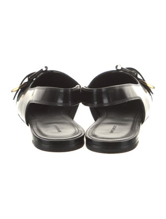 Givenchy Leather Slingback Flats