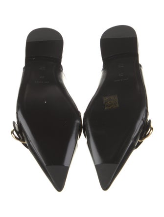 Givenchy Leather Slingback Flats