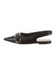 Givenchy Leather Slingback Flats