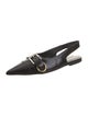 Givenchy Leather Slingback Flats