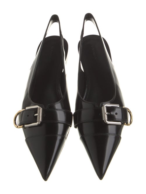 Givenchy Leather Slingback Flats
