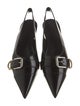 Givenchy Leather Slingback Flats