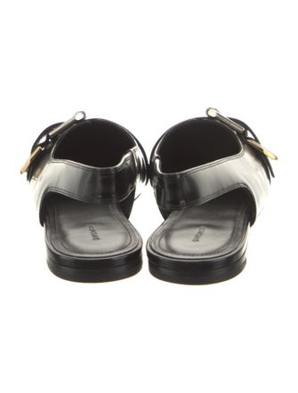 Givenchy Leather Slingback Flats