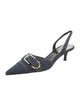 Givenchy Denim Slingback Pumps
