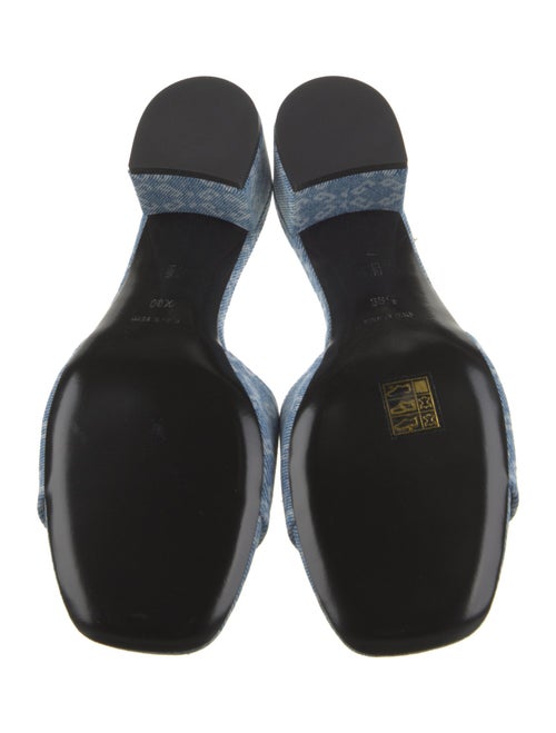 Givenchy Denim Printed Slides