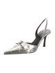 Givenchy Leather Slingback Pumps