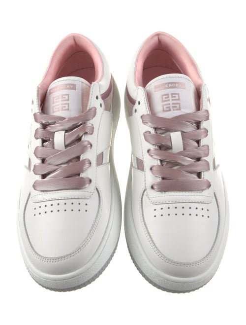 Givenchy Leather Colorblock Pattern Sneakers