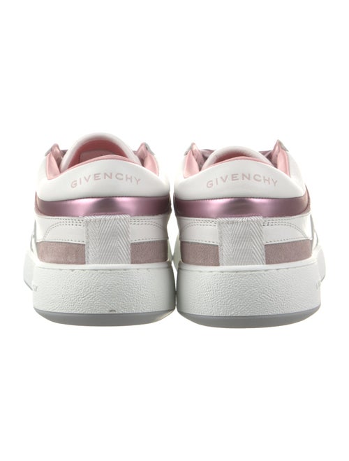 Givenchy Leather Colorblock Pattern Sneakers