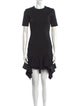 Givenchy Crew Neck Knee-Length Dress