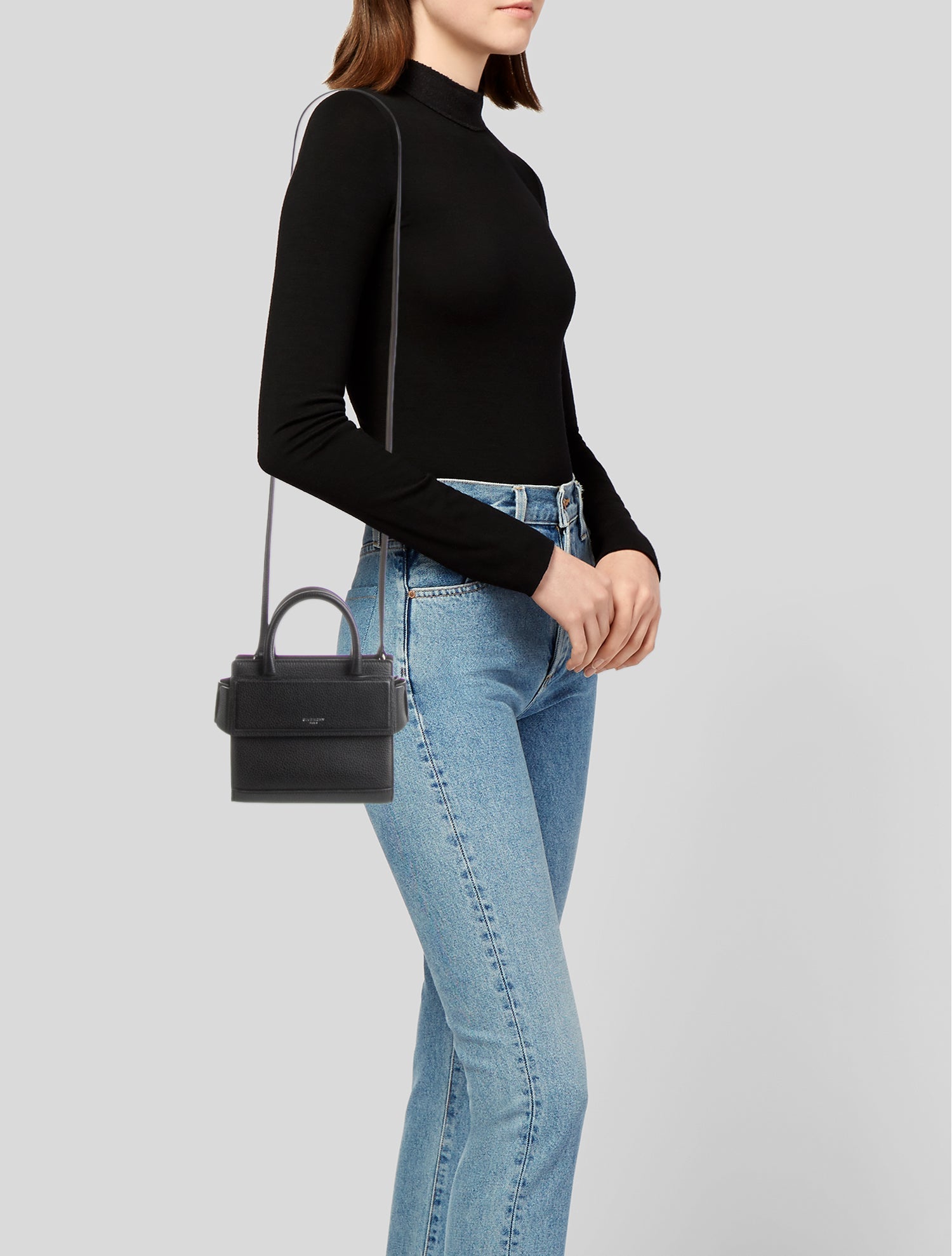 Givenchy Leather Top Handle Bag