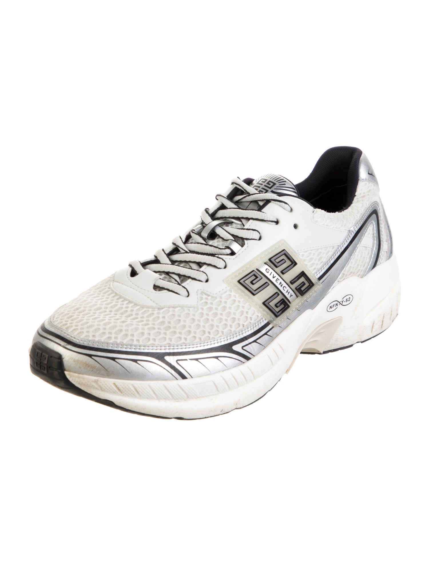 Givenchy Mesh Printed Athletic Sneakers