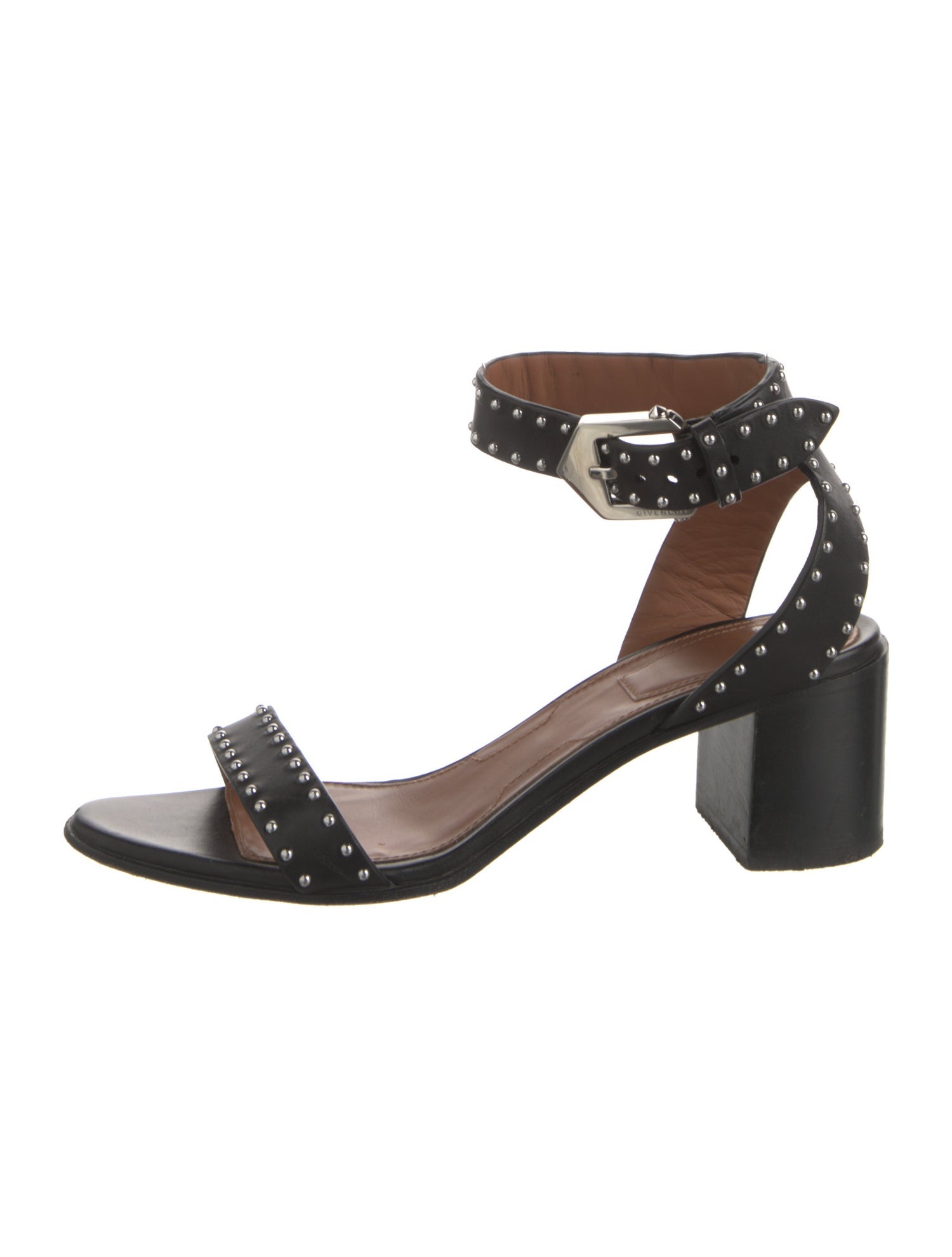 Givenchy Leather Studded Accents Sandals