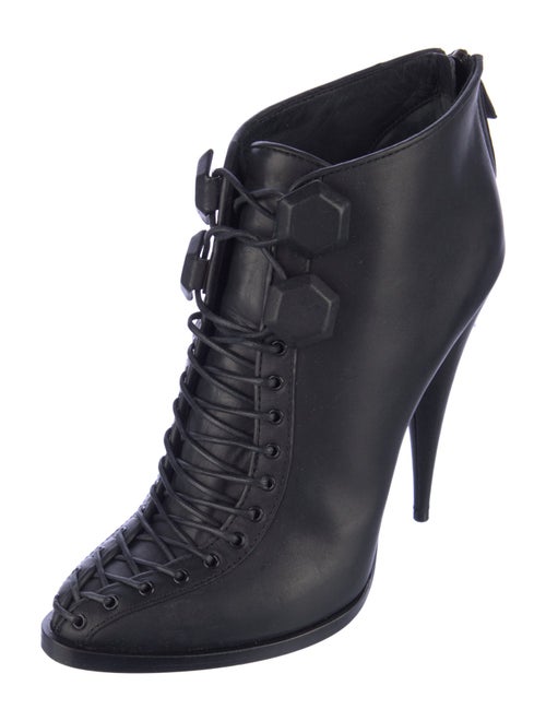 Givenchy Leather Lace-Up Boots