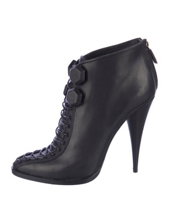 Givenchy Leather Lace-Up Boots