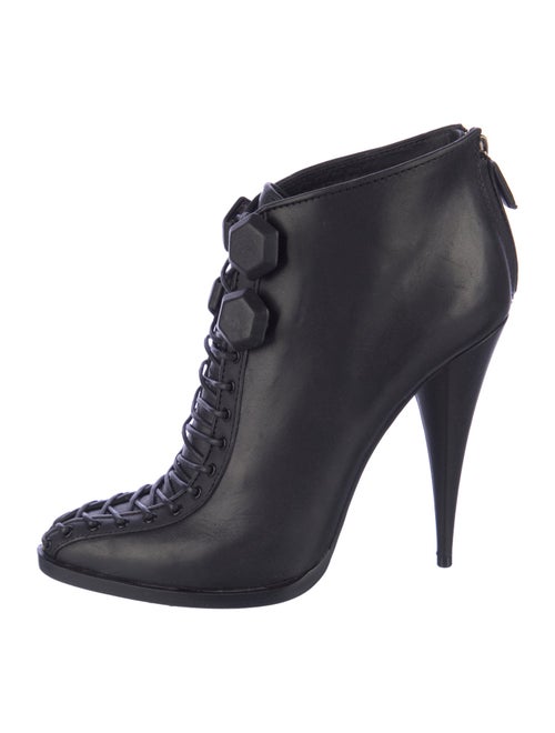 Givenchy Leather Lace-Up Boots