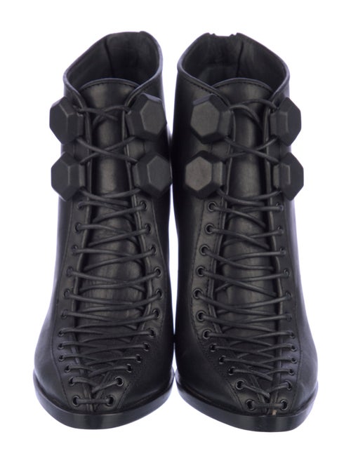 Givenchy Leather Lace-Up Boots
