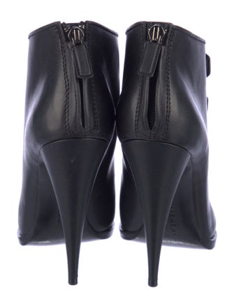 Givenchy Leather Lace-Up Boots