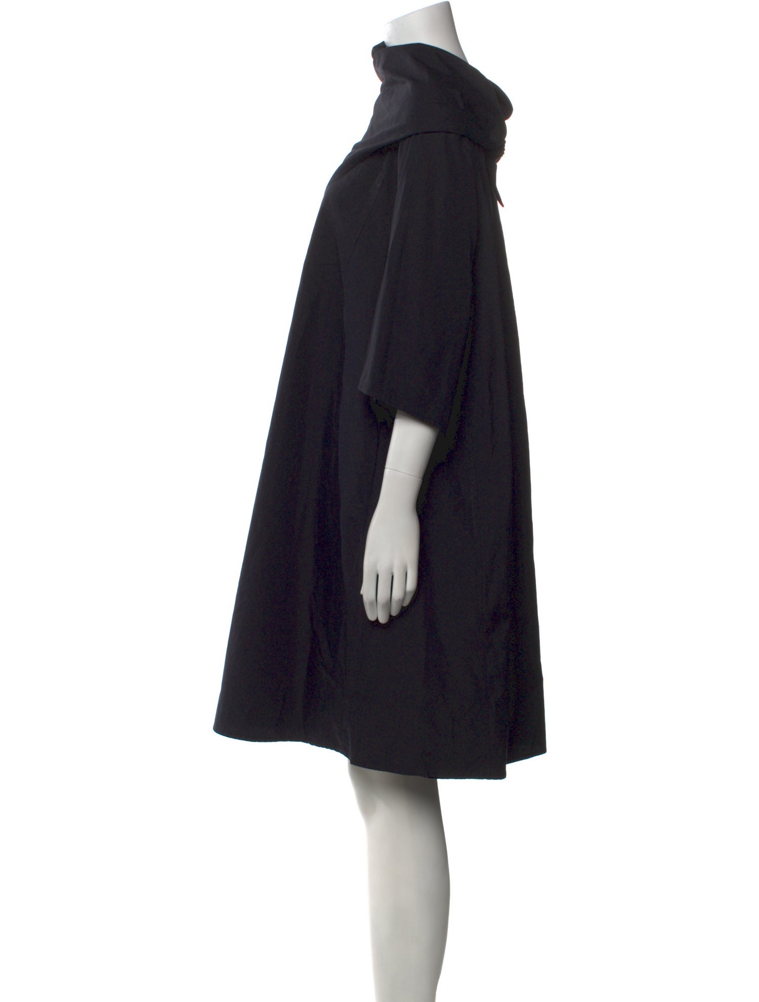 Givenchy Mock Neck Knee-Length Dress