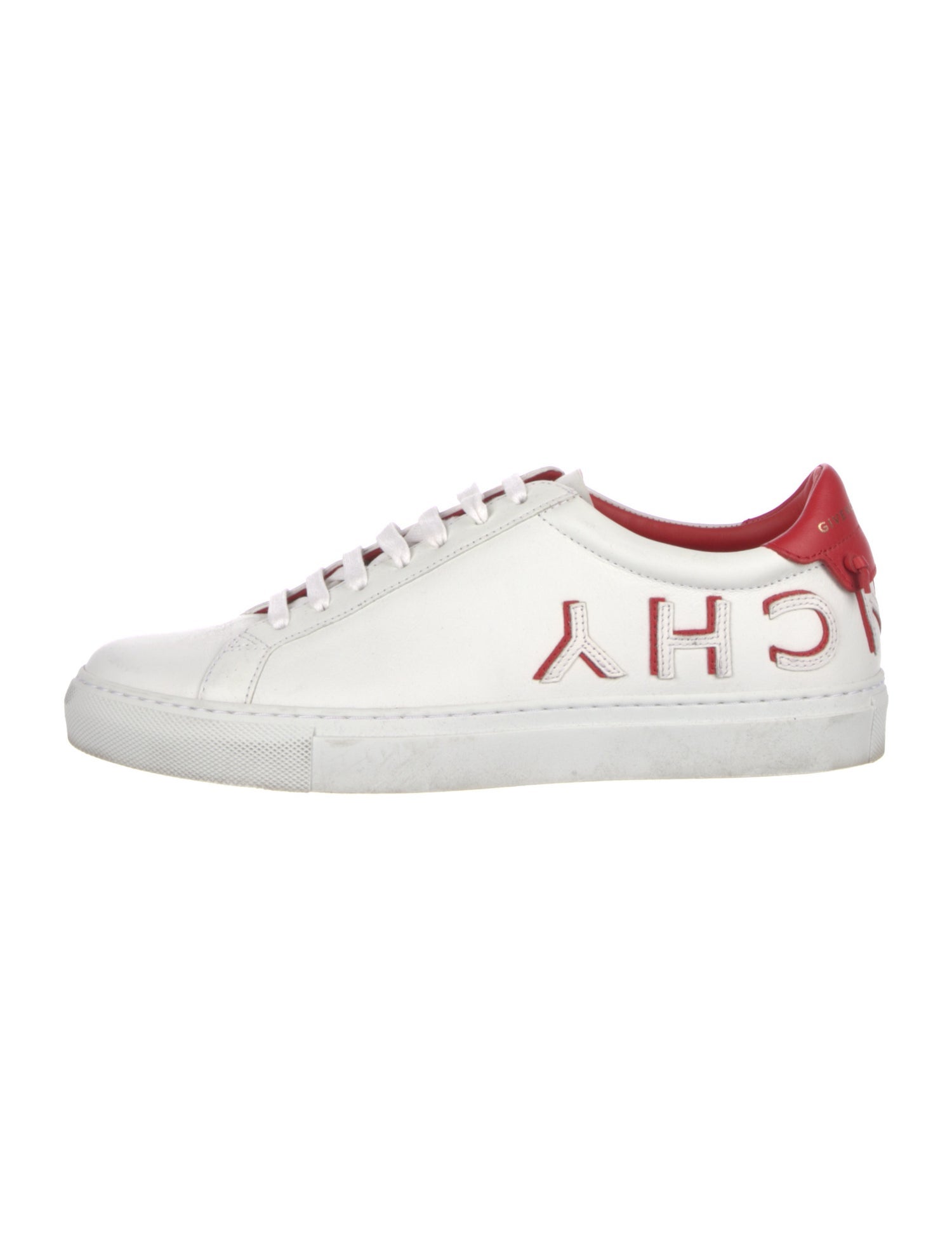 Givenchy Leather Colorblock Pattern Sneakers